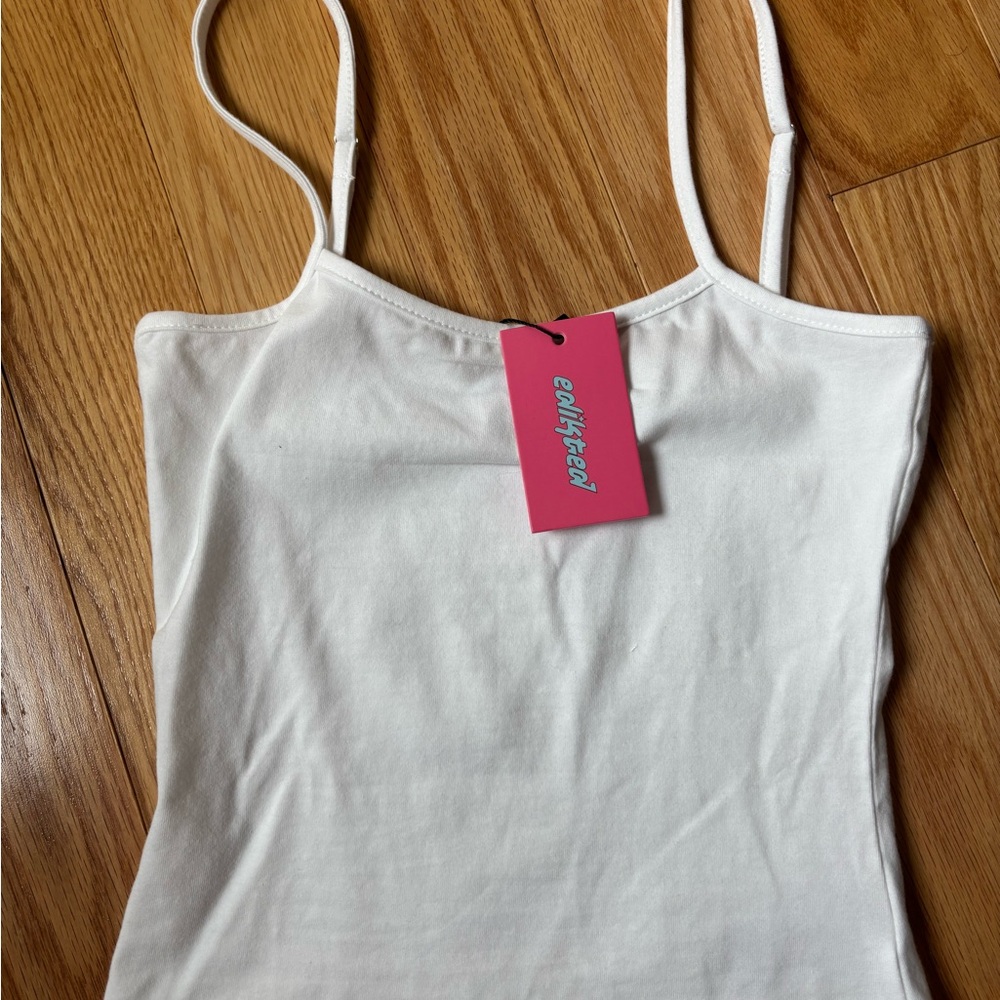 Edikted White tank top